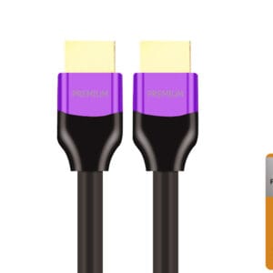 Premium 25FT HDMI High Speed Cable with Ethernet, Violet (PC-9)
